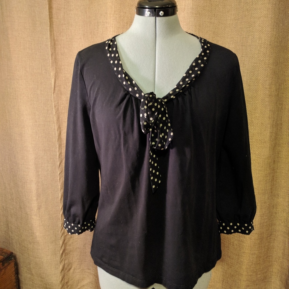 Jones New York Signature Petite - navy & white